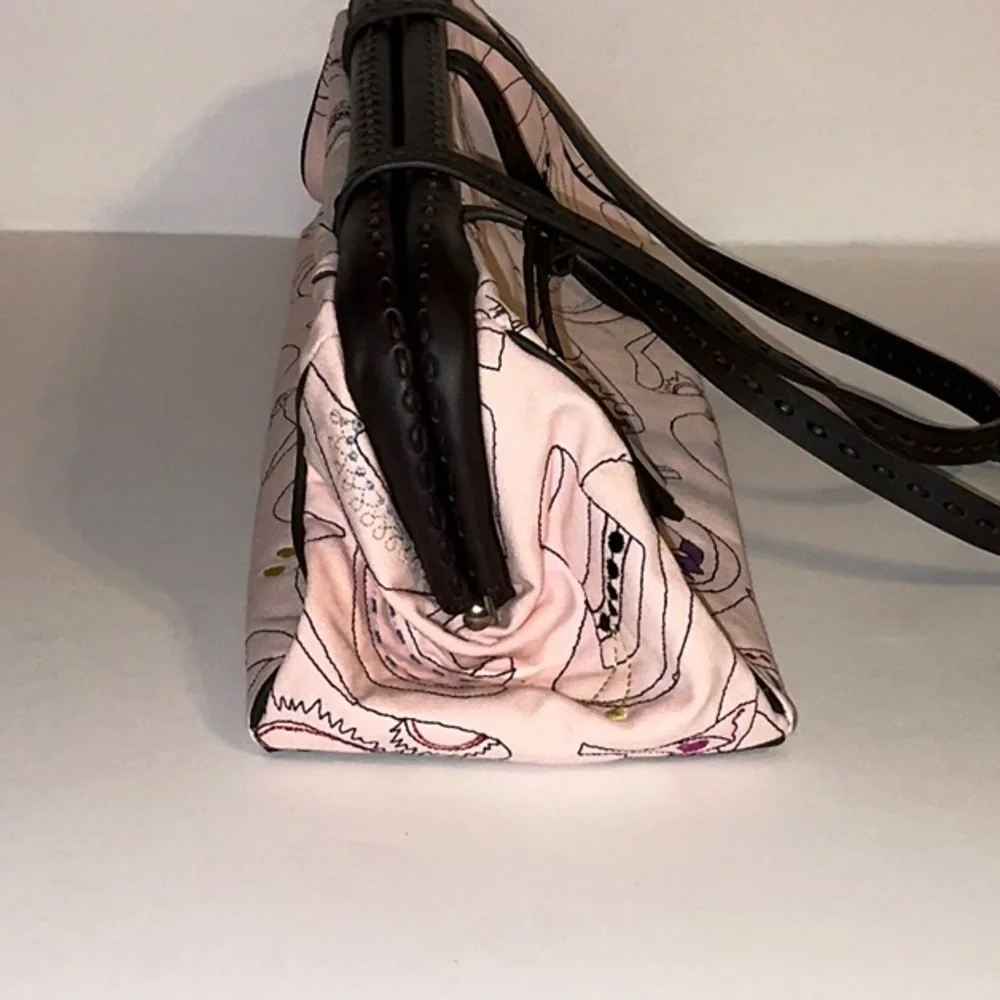 Antonio Melani Pink Embroidered Purse - Picture 5 of 14